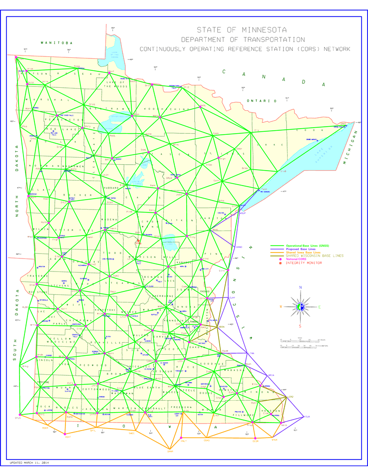 CORS Network Map